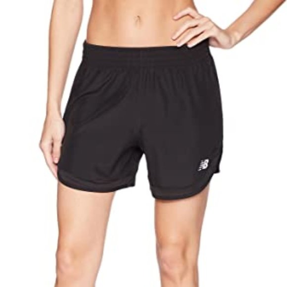 new balance women's 5 inch shorts